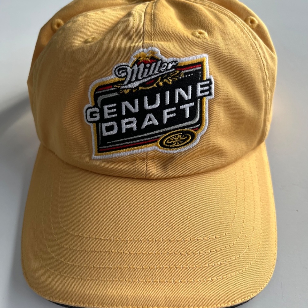 MILLER GENUINE DRAFT Baseball Hat Cap - licensed - Beer memorabilia